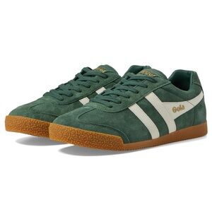 Gola Women's Green Suede Sneakers